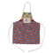 Vintage Stars & Stripes Kid's Apron w/ Name and Initial