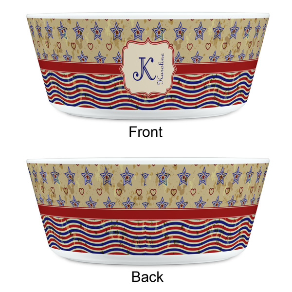 Vintage Stars & Stripes Kids Bowls - APPROVAL