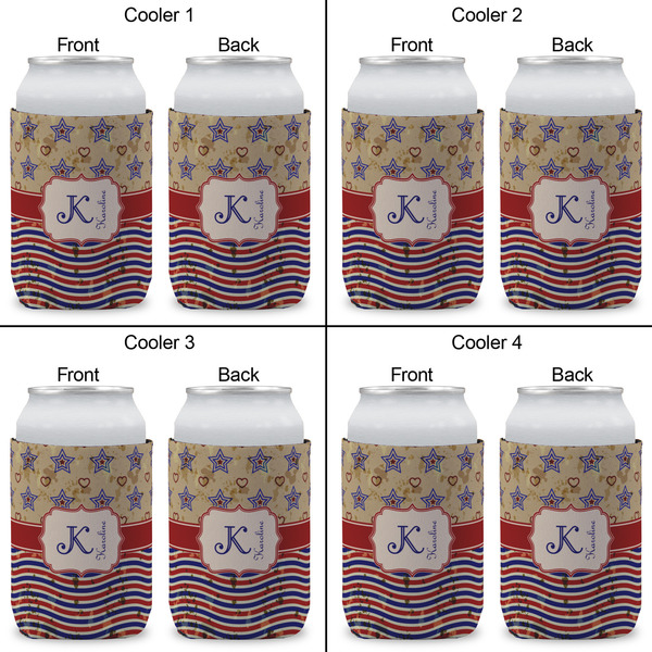 Vintage Stars & Stripes Can Sleeve (Approval)