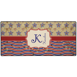 Vintage Stars & Stripes Gaming Mouse Pad (Personalized)