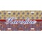 Vintage Stars & Stripes Front License Plate (Personalized)