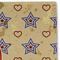 Vintage Stars & Stripes Linen Placemat - DETAIL