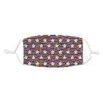 Vintage Stars & Stripes Kid's Cloth Face Mask - Standard