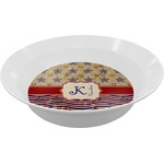 Vintage Stars & Stripes Melamine Bowl (Personalized)
