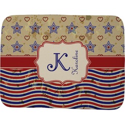 Vintage Stars & Stripes Memory Foam Bath Mat - 48"x36" (Personalized)