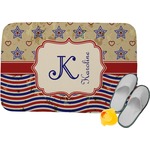 Vintage Stars & Stripes Memory Foam Bath Mat (Personalized)