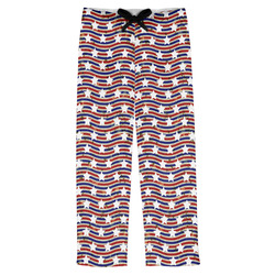 Vintage Stars & Stripes Mens Pajama Pants (Personalized)