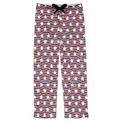 Stripes Mens Pajama Pants (Personalized 