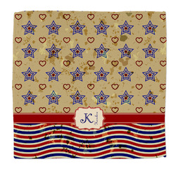Vintage Stars & Stripes Microfiber Dish Rag (Personalized)