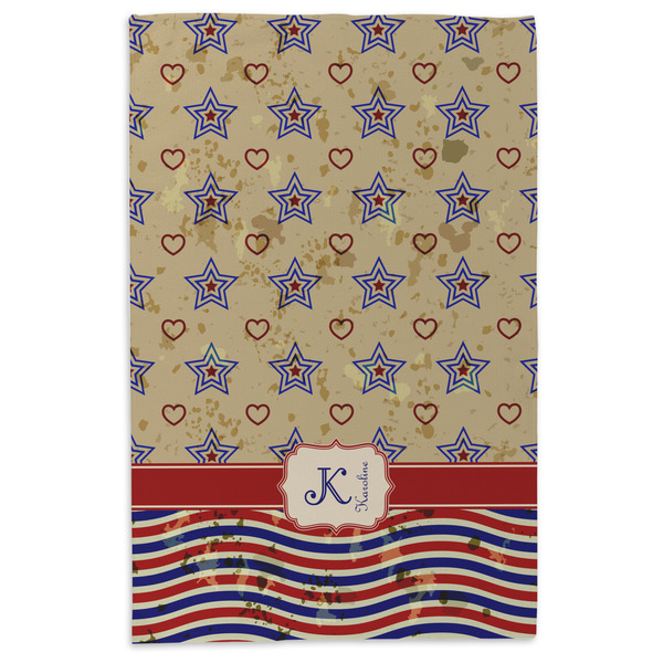 Vintage Stars & Stripes Microfiber Dish Towel - APPROVAL