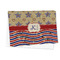 Vintage Stars & Stripes Microfiber Dish Towel - FOLDED HALF