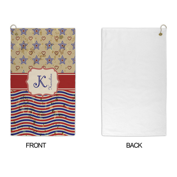 Vintage Stars & Stripes Microfiber Golf Towels - APPROVAL