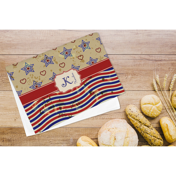 Vintage Stars & Stripes Microfiber Kitchen Towel - LIFESTYLE