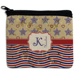 Vintage Stars & Stripes Rectangular Coin Purse (Personalized)