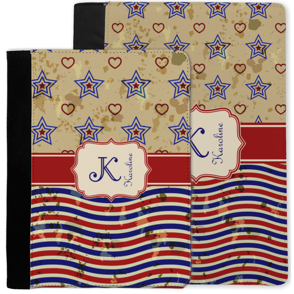 Vintage Stars & Stripes Notebook Padfolio - MAIN