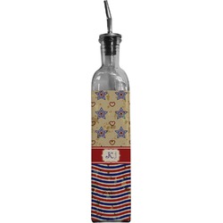 Vintage Stars & Stripes Oil Dispenser Bottle (Personalized)