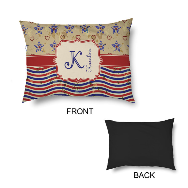 Vintage Stars & Stripes Outdoor Dog Beds - Small - APPROVAL