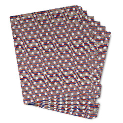 Vintage Stars & Stripes Binder Tab Divider - Set of 6 (Personalized)