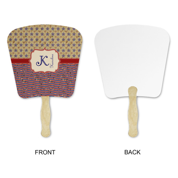 Vintage Stars & Stripes Paper Fans - Approval