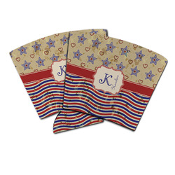 Vintage Stars & Stripes Party Cup Sleeve (Personalized)