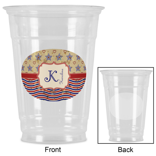 Vintage Stars & Stripes Party Cups - 16oz - Approval