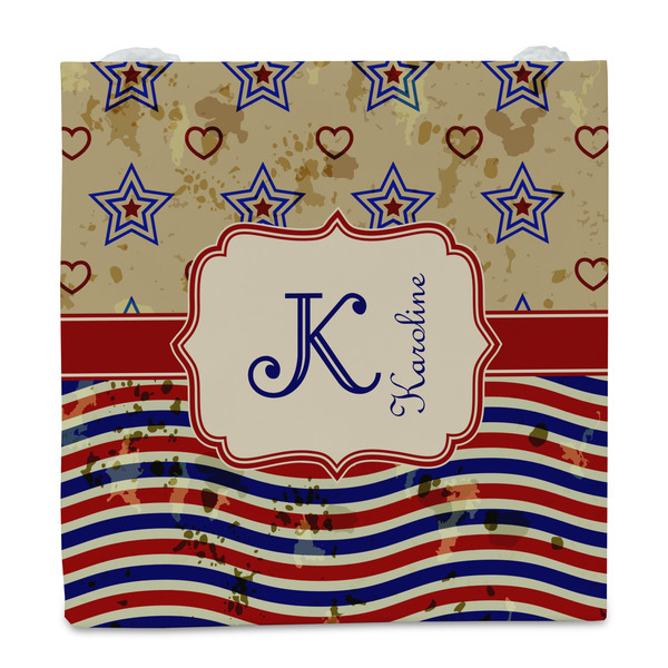 Vintage Stars & Stripes Party Favor Gift Bag - Gloss - Front