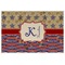 Vintage Stars & Stripes Personalized Placemat (Back)