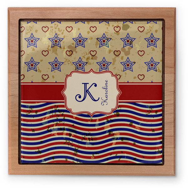 Vintage Stars & Stripes Pet Urn - Apvl