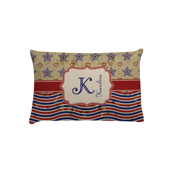 Custom Vintage Stars & Stripes Pillow Case - Toddler (Personalized)