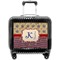 Vintage Stars & Stripes Pilot Bag Luggage with Wheels