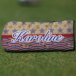 Vintage Stars & Stripes Blade Putter Cover (Personalized)