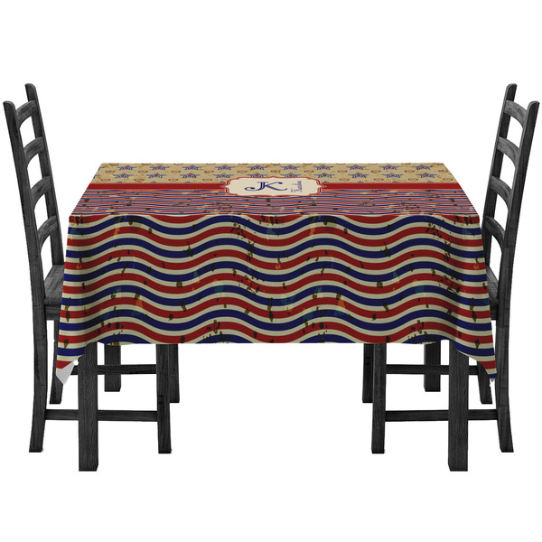 Custom Vintage Stars & Stripes Tablecloth (Personalized)