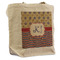 Vintage Stars & Stripes Reusable Cotton Grocery Bag - Front View