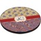 Vintage Stars & Stripes Round Table Top (Angle Shot)