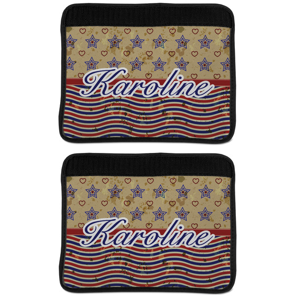 Vintage Stars & Stripes Seat Belt Cover (APPROVAL Update)