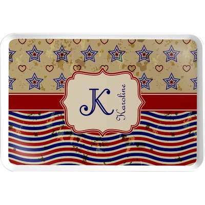 Vintage Stars & Stripes Serving Tray (Personalized)