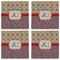 Vintage Stars & Stripes Set of 4 Sandstone Coasters - See All 4 View