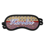 Vintage Stars & Stripes Sleeping Eye Mask - Small (Personalized)