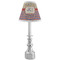 Vintage Stars & Stripes Small Chandelier Lamp - LIFESTYLE (on candle stick)