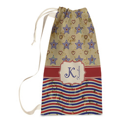 Vintage Stars & Stripes Laundry Bags - Small (Personalized)