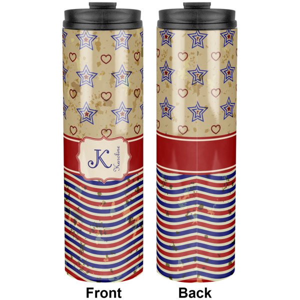 Vintage Stars & Stripes Stainless Steel Tumbler 20 Oz - Approval