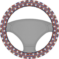 Vintage Stars & Stripes Steering Wheel Cover