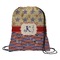 Vintage Stars & Stripes Drawstring Backpack (Personalized)