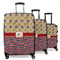 Vintage Stars & Stripes Suitcase Set 1 - MAIN