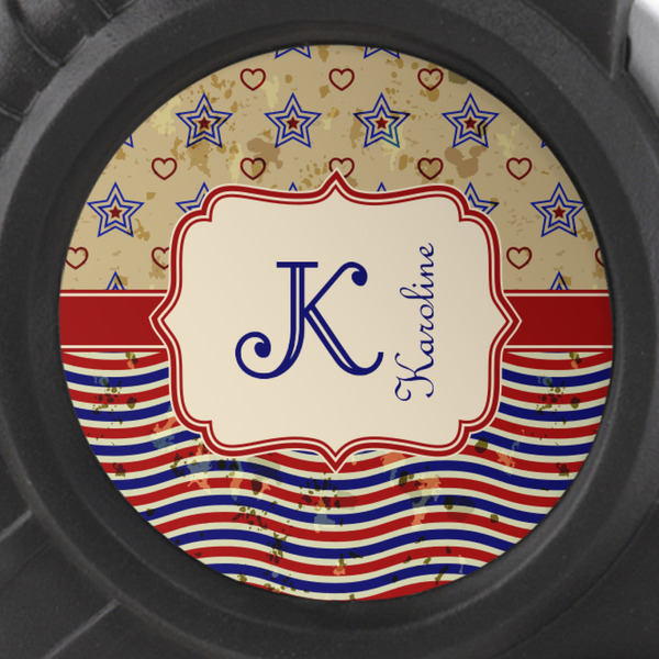 Vintage Stars & Stripes Tape Measure - 25ft - detail