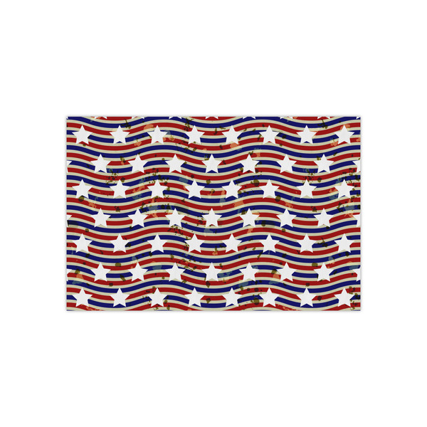 Custom Vintage Stars & Stripes Tissue Paper Sheets - Small - Heavyweight