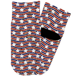 Vintage Stars & Stripes Toddler Ankle Socks