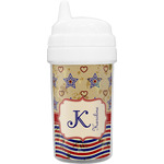 Vintage Stars & Stripes Sippy Cup (Personalized)