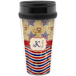 Vintage Stars & Stripes Acrylic Travel Mug without Handle (Personalized)