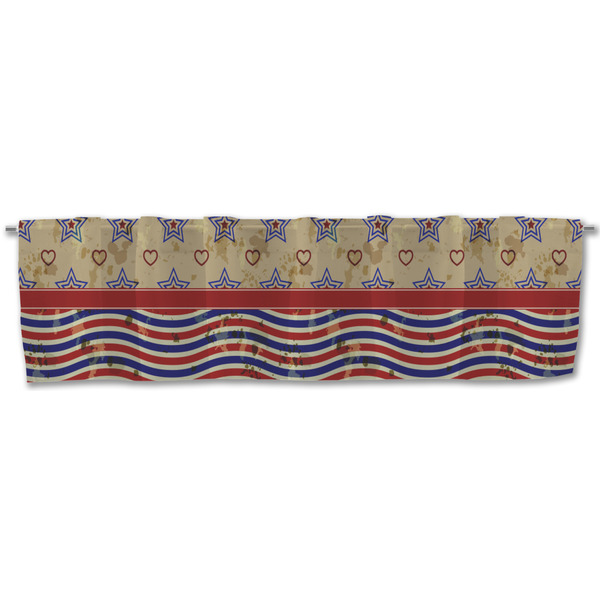 Vintage Stars & Stripes Valance - Front